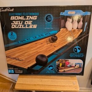Electronic Bowling Game - Black and Brown